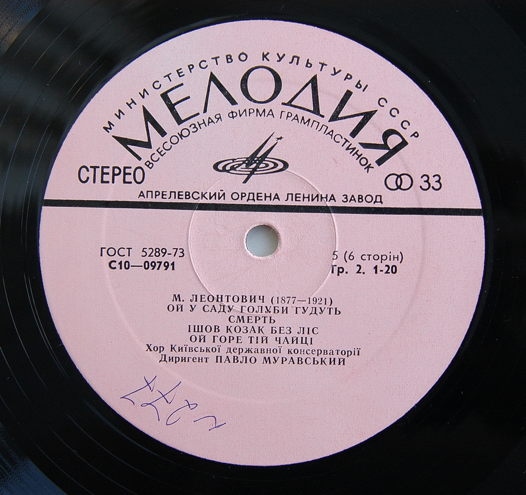 Н. Леонтович. К 100-летию со дня рождения