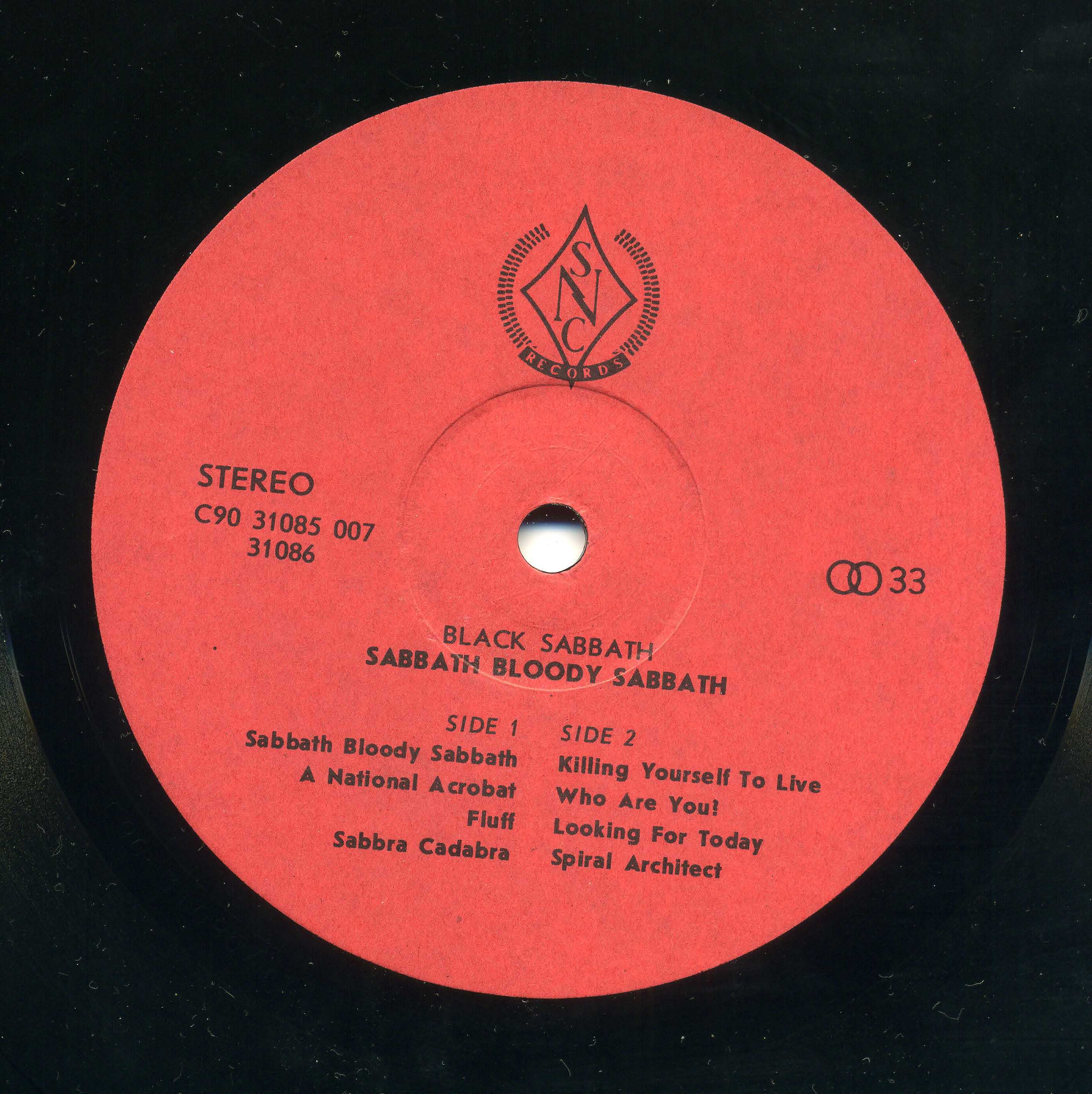 Black Sabbath — Sabbath Bloody Sabbath