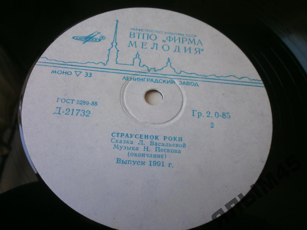 Страусенок Роки. Сказка Л. Васильевой