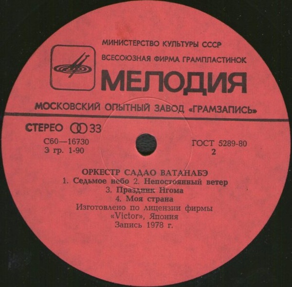 Оркестр Садао Ватанабэ