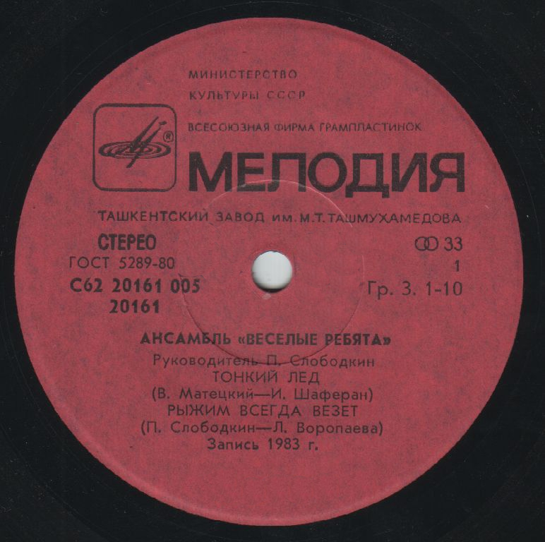 АНСАМБЛЬ «ВЕСЕЛЫЕ РЕБЯТА», рук. Павел Слободкин