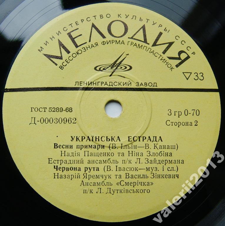 Украинская эстрада