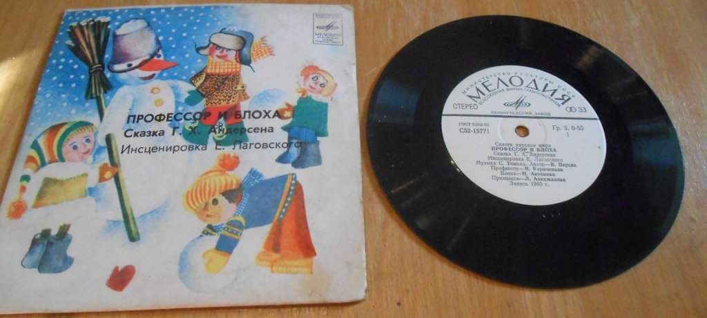 Профессор и блоха, сказка Г. Х. Андерсена