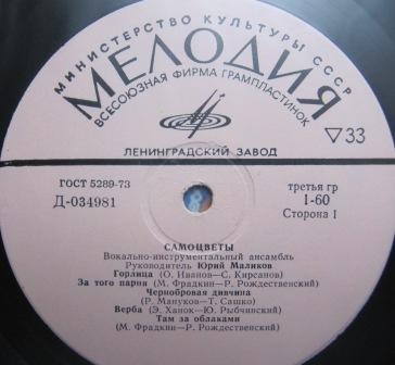 ВИА «Самоцветы»