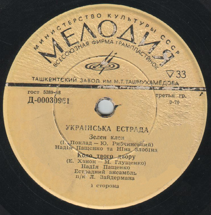 Украинская эстрада