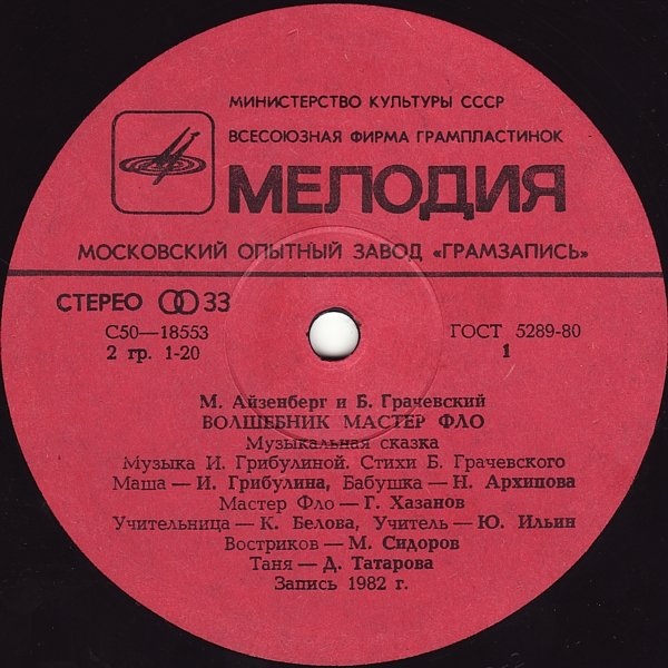Волшебник мастер Фло. Музыкальная сказка