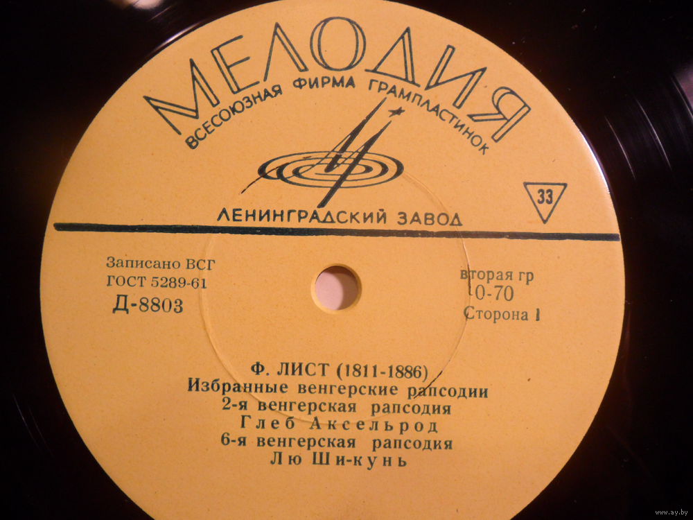 Ф. ЛИСТ. Венгерские рапсодии (№№ 2, 6, 11, 12)