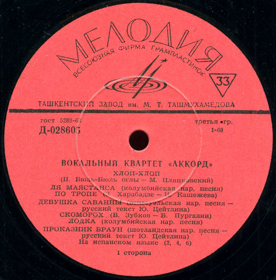 Вокальный квартет «Аккорд»