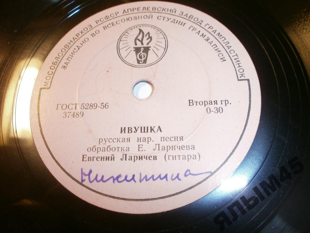 Евгений Ларичев (гитара) — Ивушка / У ворот, ворот