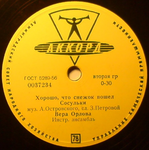 Вера Орлова - Песенка с гармошкой / В зоопарке // Хорошо, что снежок пошел / Сосульки