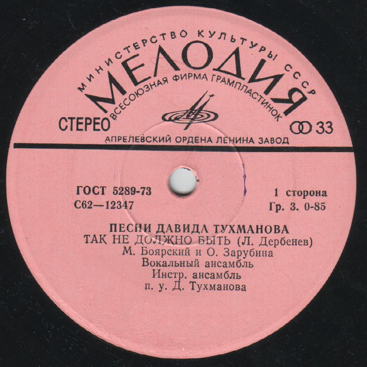 Песни Давида Тухманова