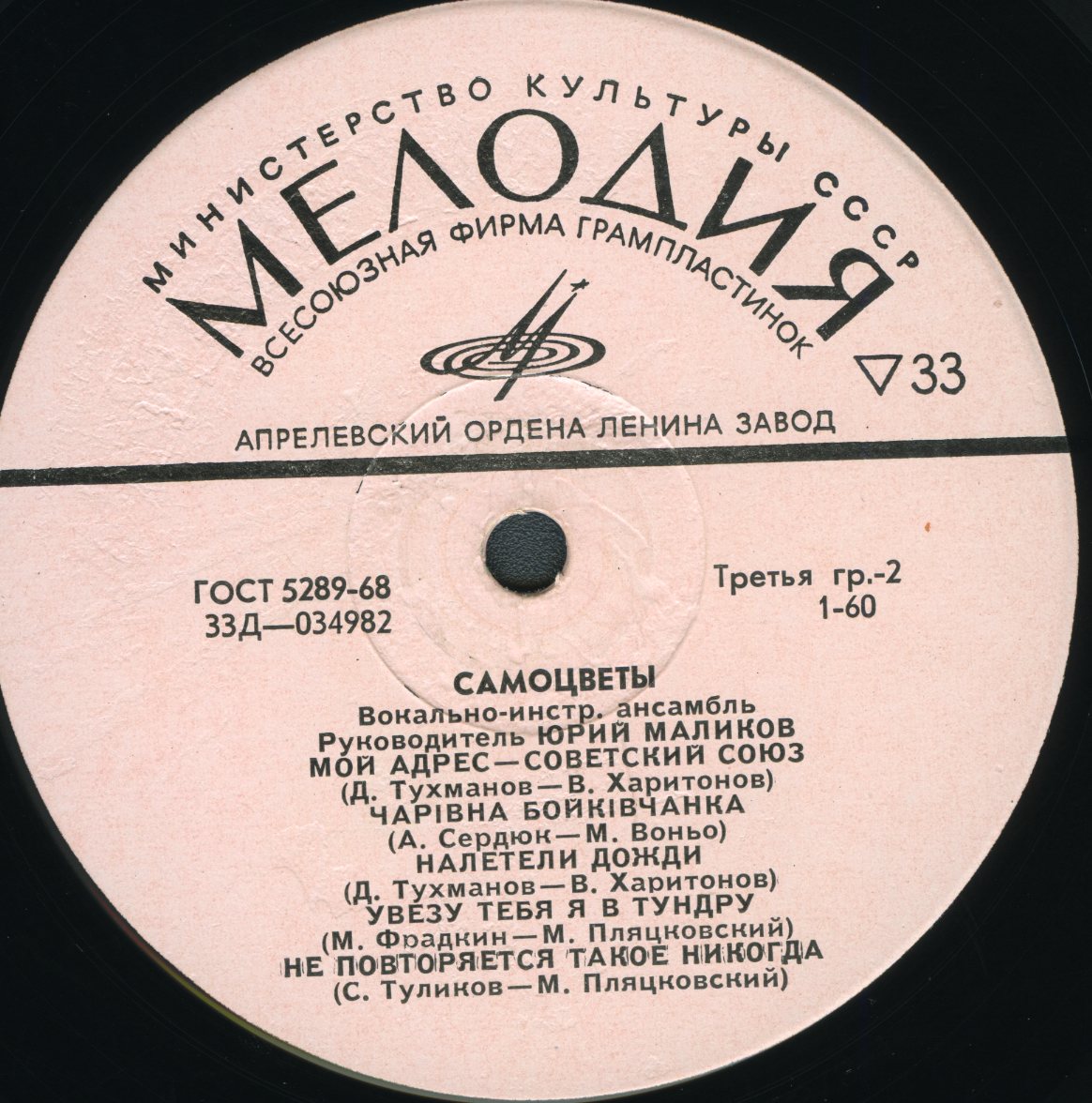 ВИА «Самоцветы»