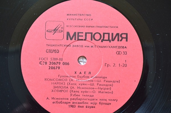 ЯКУБОВ Гулямджан. «Думы»: