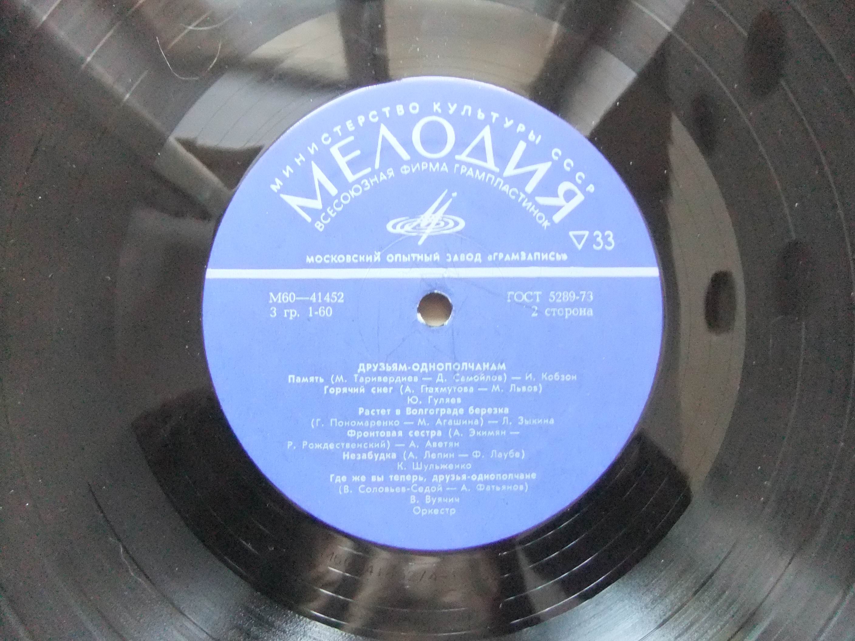 День Победы / Друзьям-однополчанам