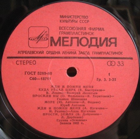 Жди и помни меня