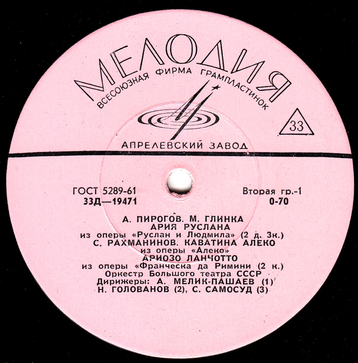 Александр ПИРОГОВ, бас