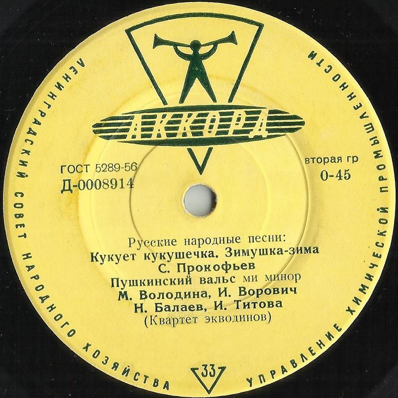 Ансамбль электромузыкальных инструментов п/у М. Кадомцева / Квартет экводинов