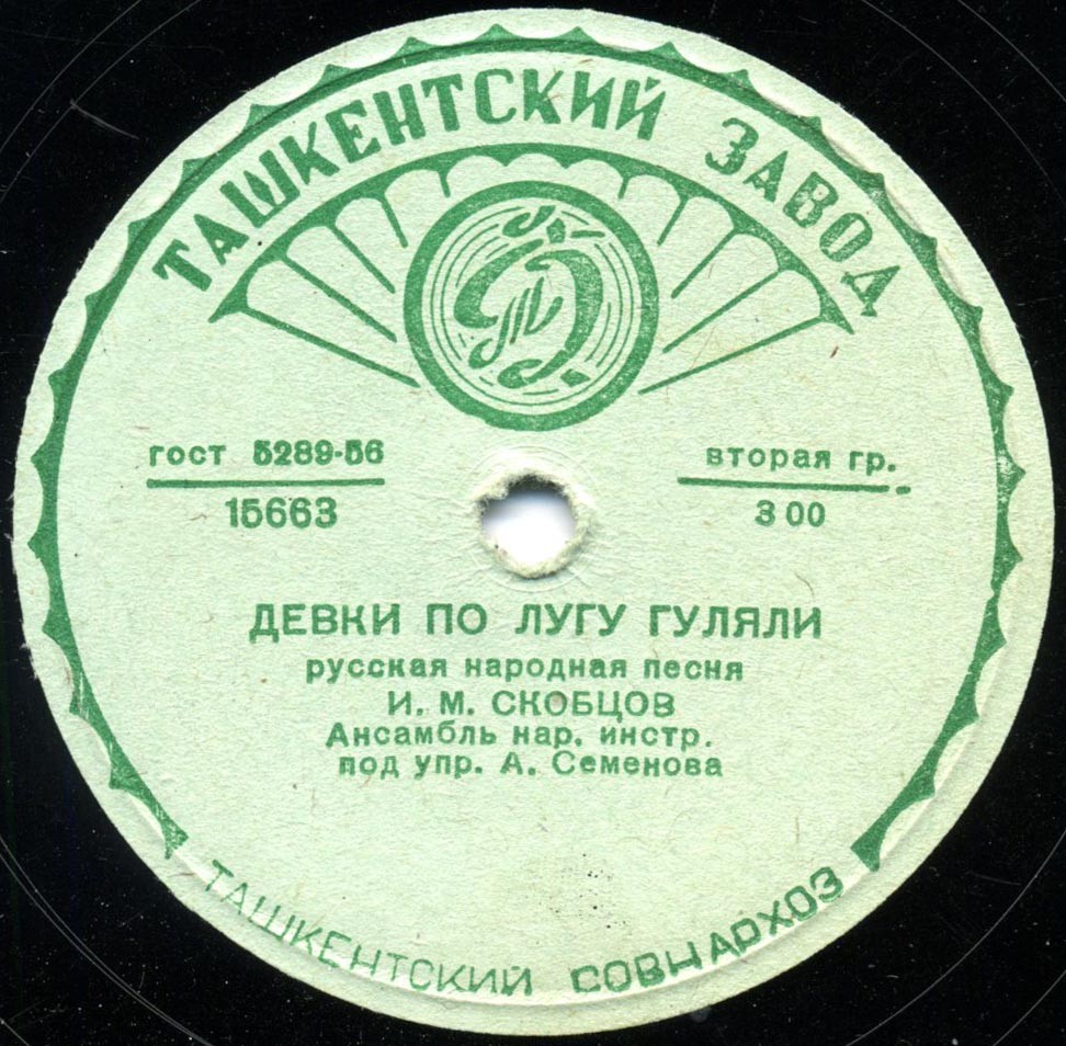 И. М. Скобцов - Как по садику / Девки по лугу гуляли