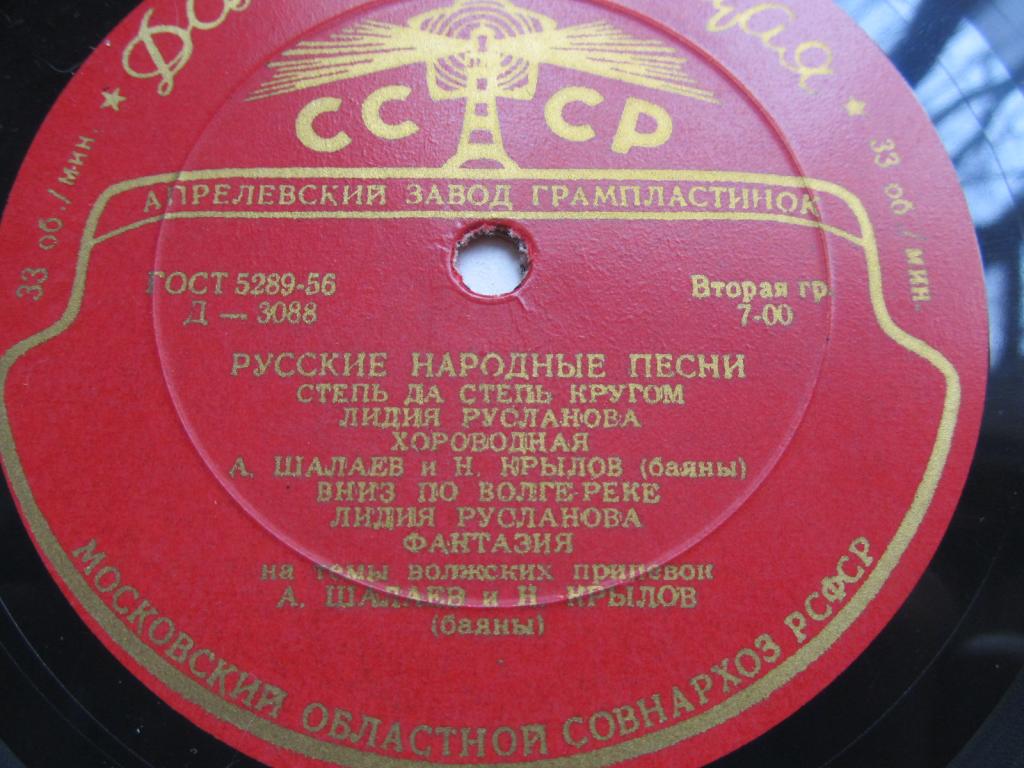 Русские народные песни