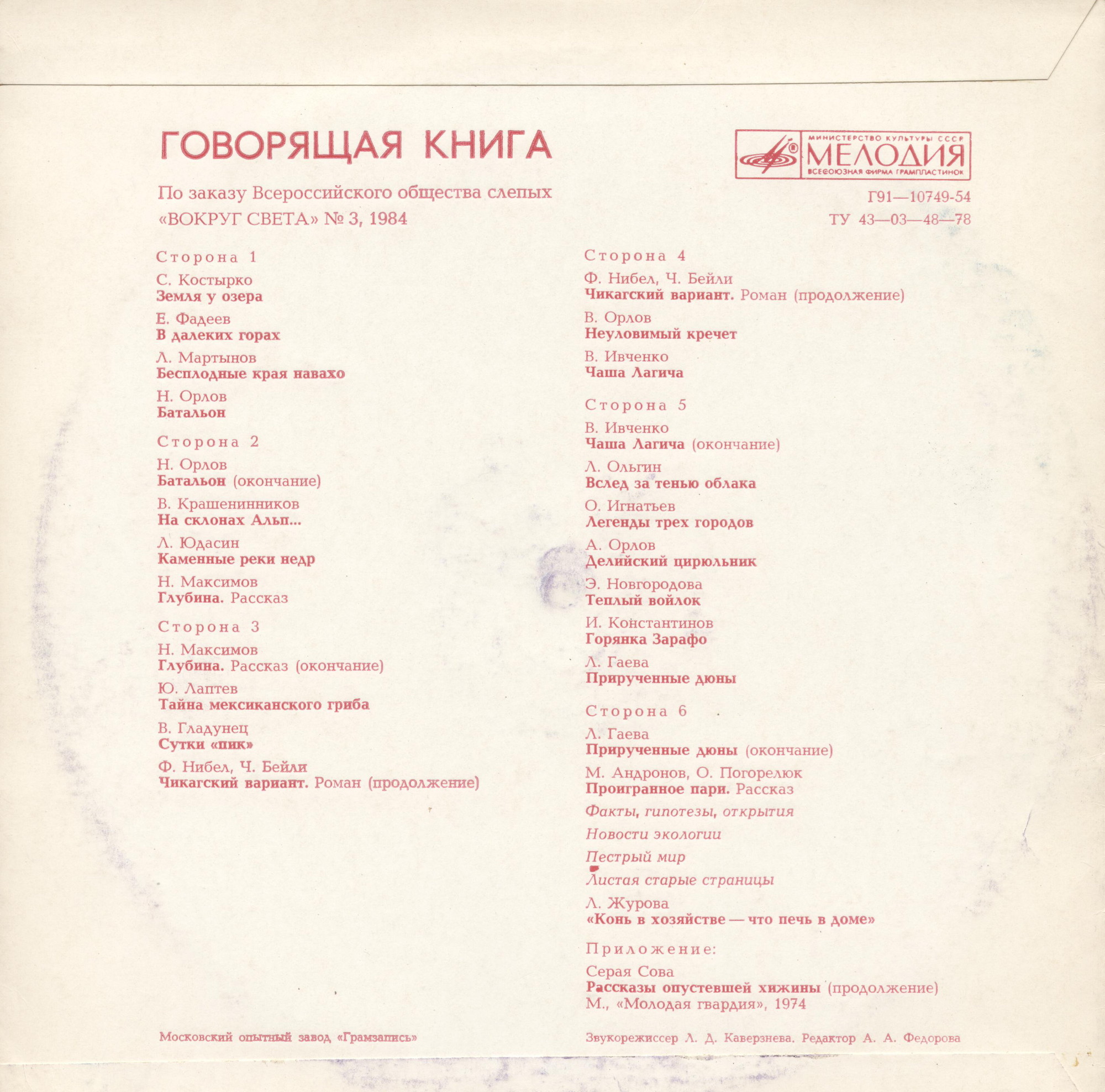 Говорящая книга