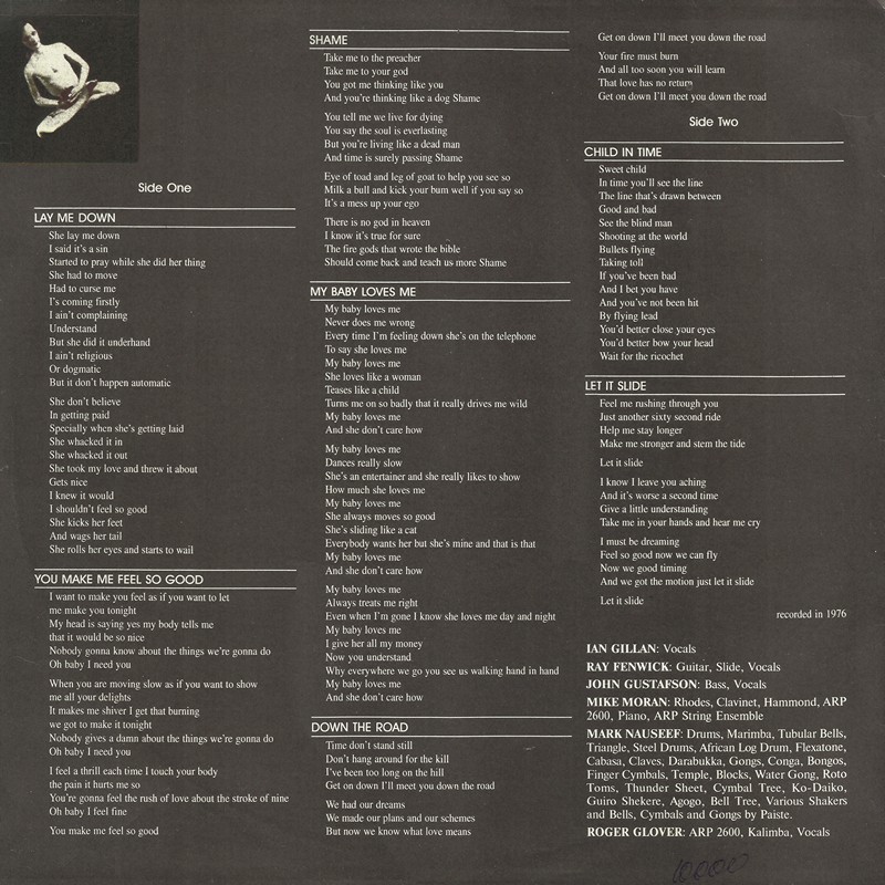 IAN GILLAN BAND «Child In Time»