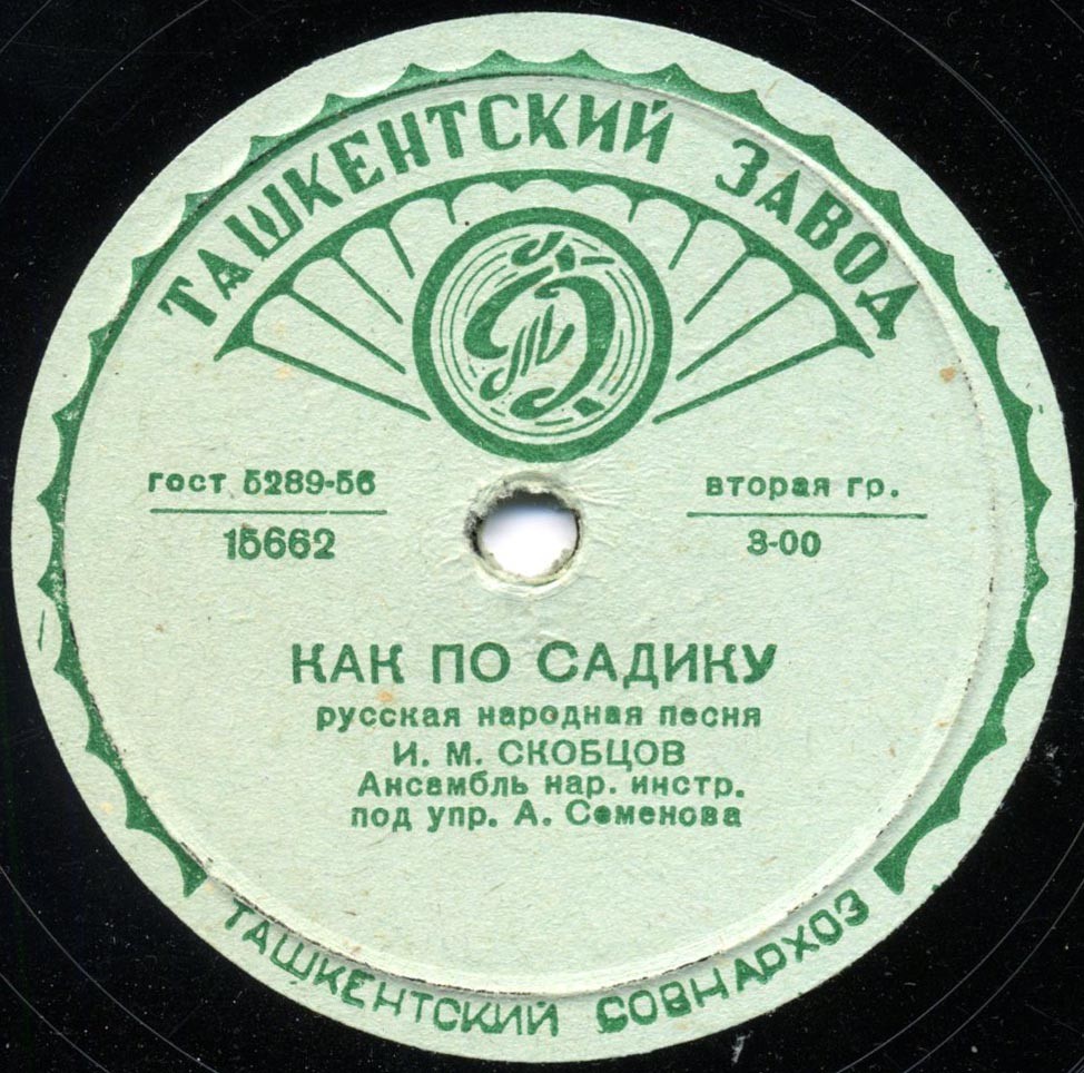 И. М. Скобцов - Как по садику / Девки по лугу гуляли