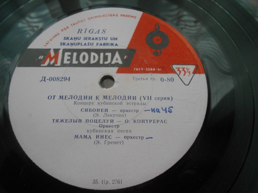 ОТ МЕЛОДИИ К МЕЛОДИИ (7 серия): Концерт кубинской эстрады