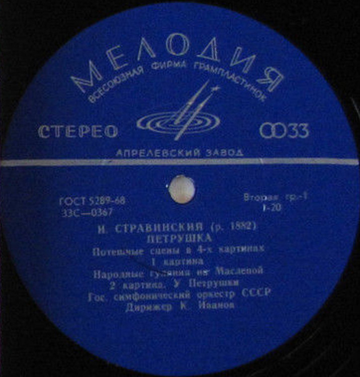 И. СТРАВИНСКИЙ (1882–1971): «Петрушка», потешные сцены в 4-х картинах (К. Иванов)