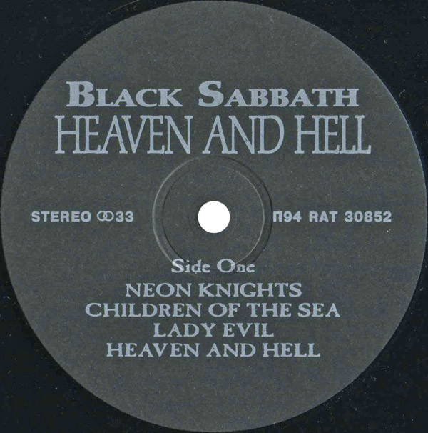 BLACK SABBATH «Heaven And Hell»