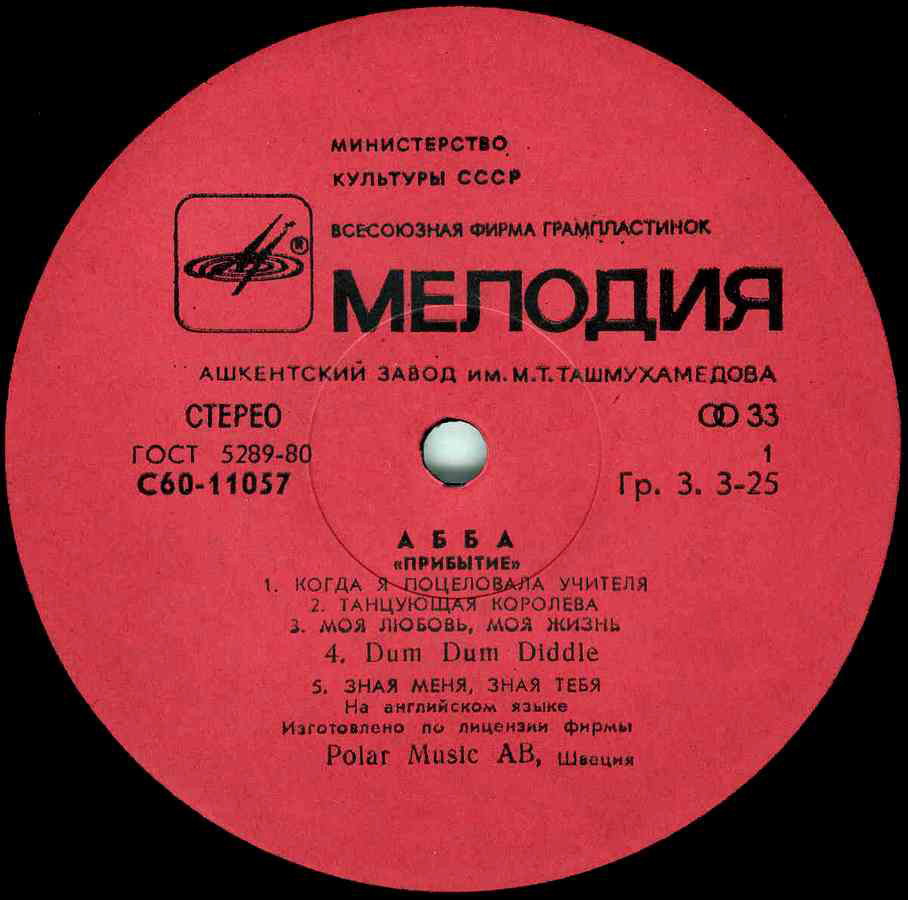 ВИА "АББА" (ABBA "Arrival")