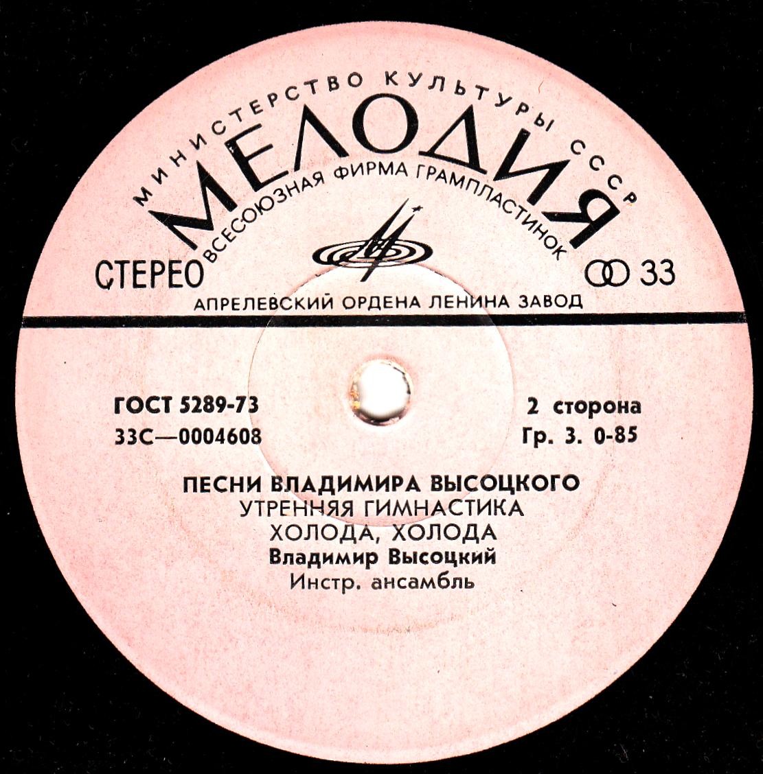 Песни Владимира Высоцкого