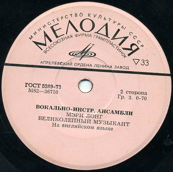Вокально-инструментальные ансамбли