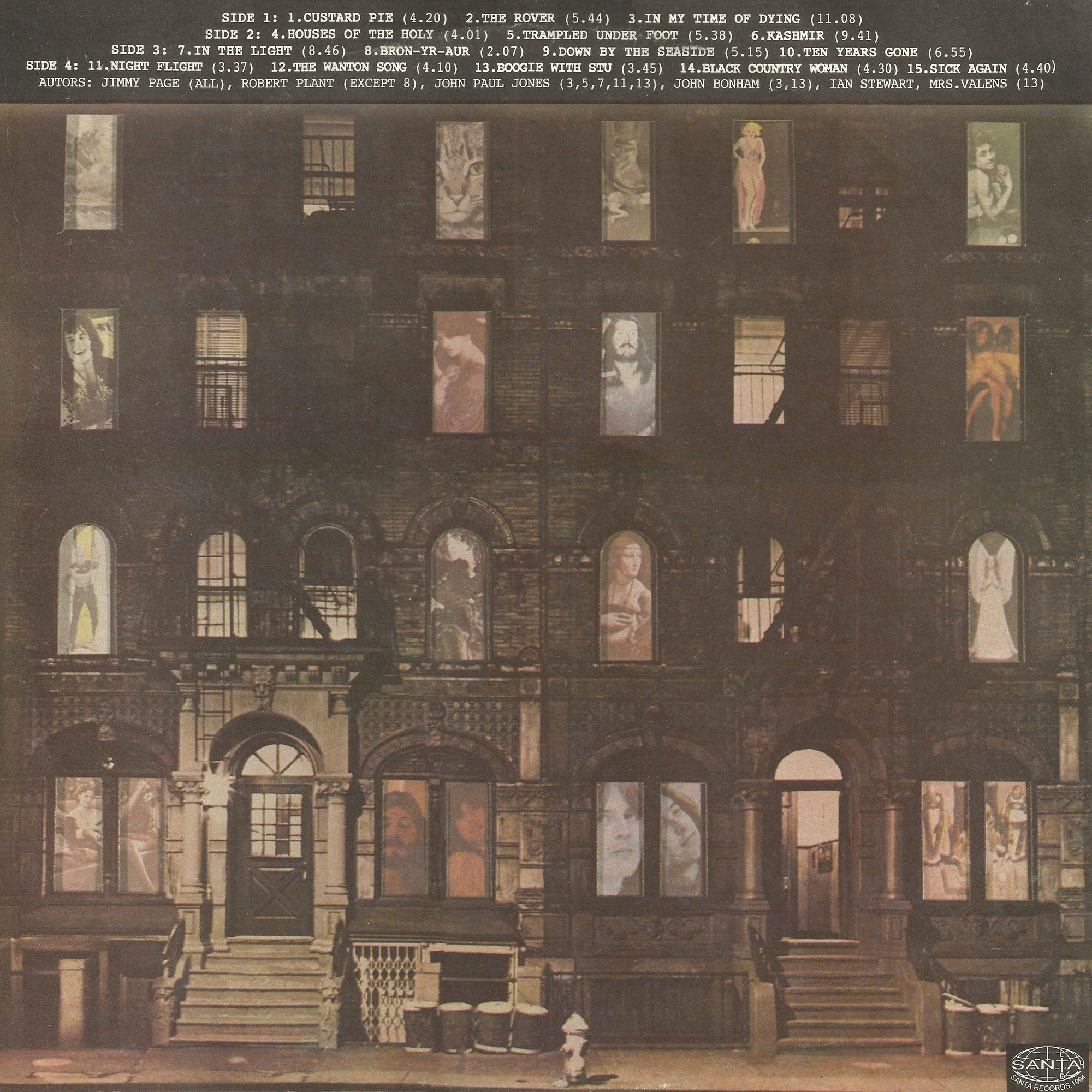 LED ZEPPELIN. Physical Graffiti