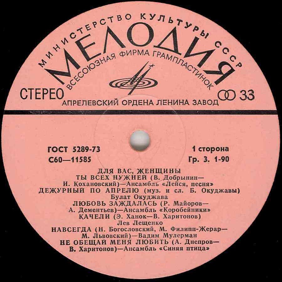 Для вас, женщины!