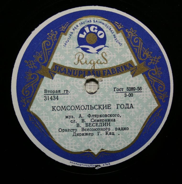 Комсомольские года / Мы юное, звонкое племя