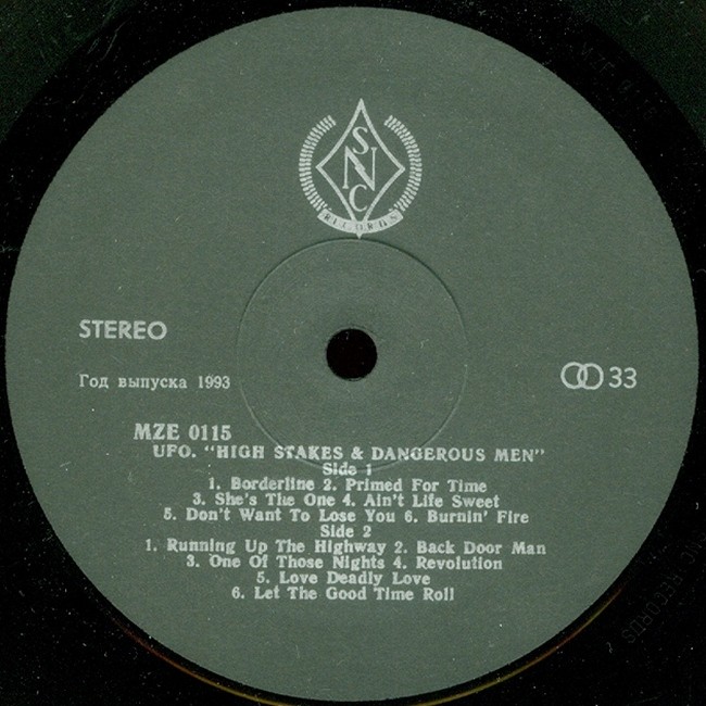 UFO — High Stakes & Dangerous Men