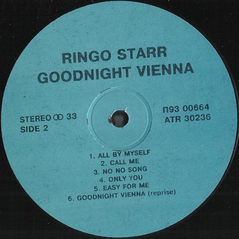 RINGO STARR «Goodnight Vienna»