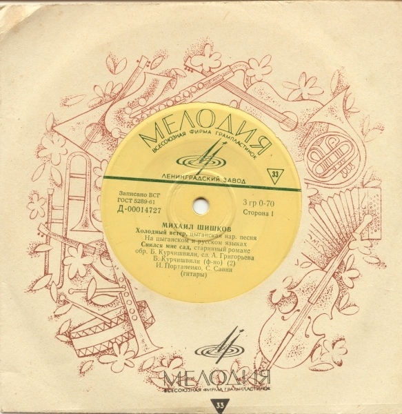 Михаил Шишков. Цыганские песни