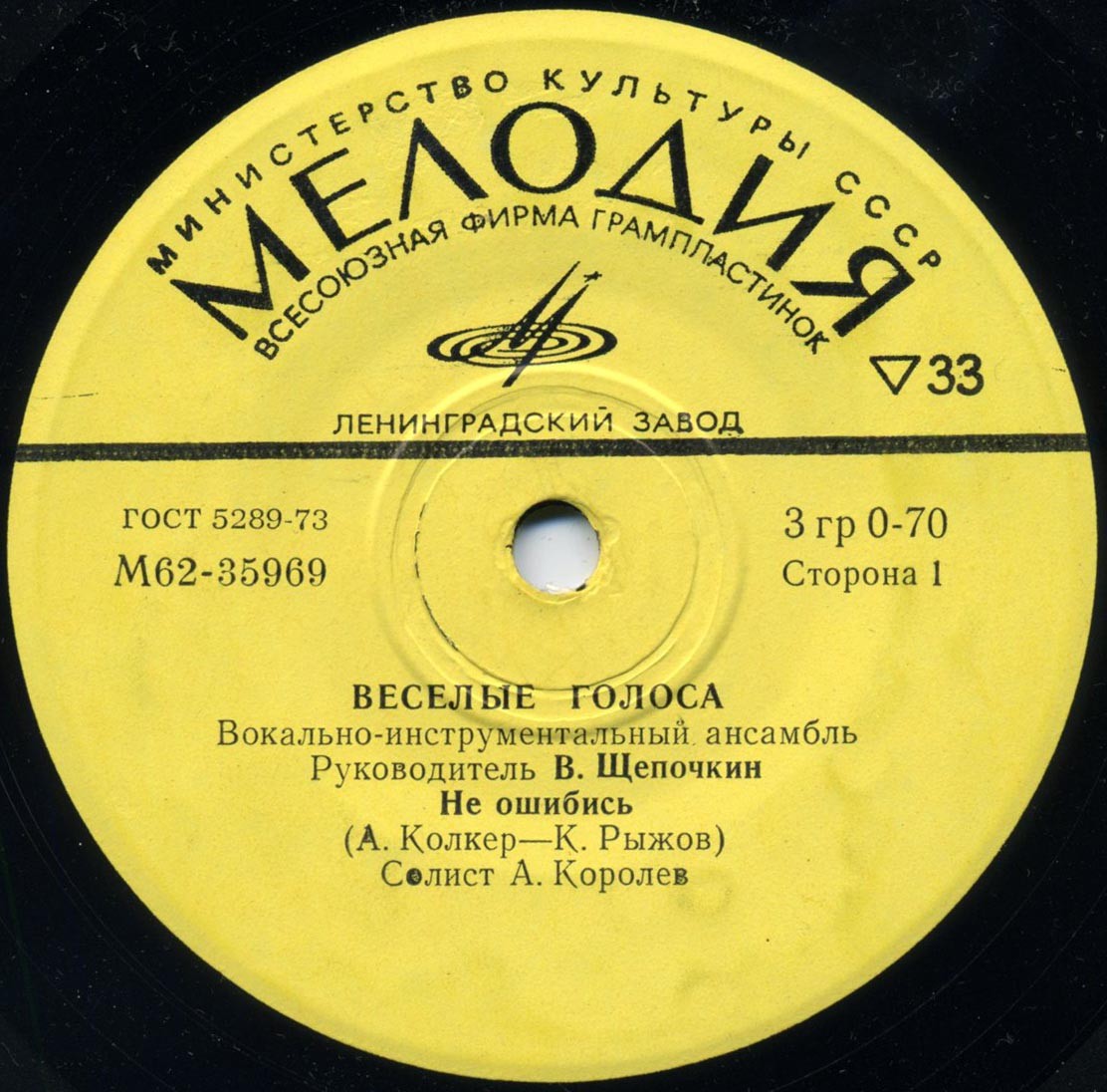 ВИА "Веселые голоса"