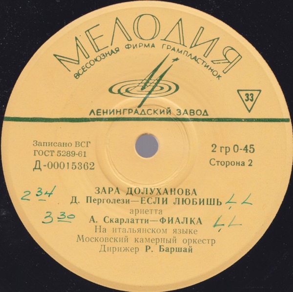 Зара ДОЛУХАНОВА (меццо-сопрано)