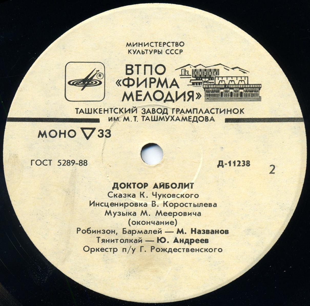 К. И. Чуковский. Доктор Айболит