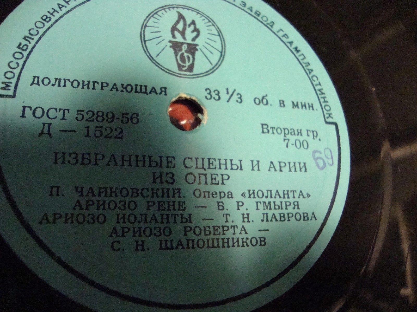 П. Чайковский - Иоланта. А. Рубинштейн - Демон