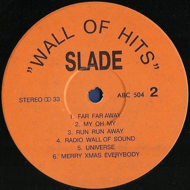 SLADE. Wall Of Hits