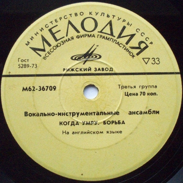Вокально-инструментальные ансамбли