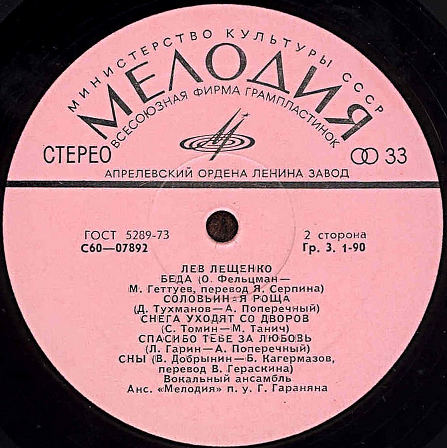 Лев Лещенко