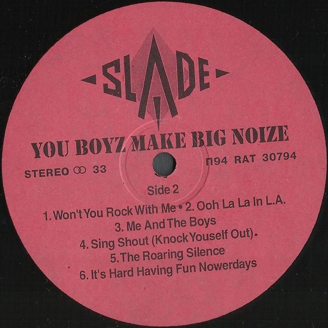 SLADE. You Boyz Make Big Noize