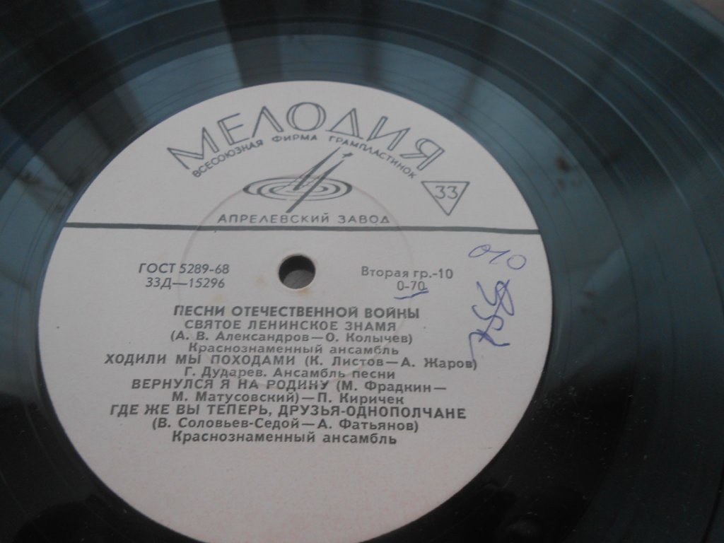 Песни Великой Отечественной Войны