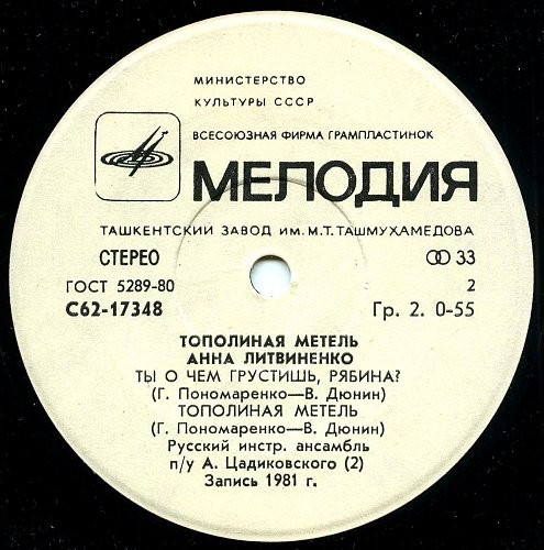 Анна ЛИТВИНЕНКО. Тополиная метель