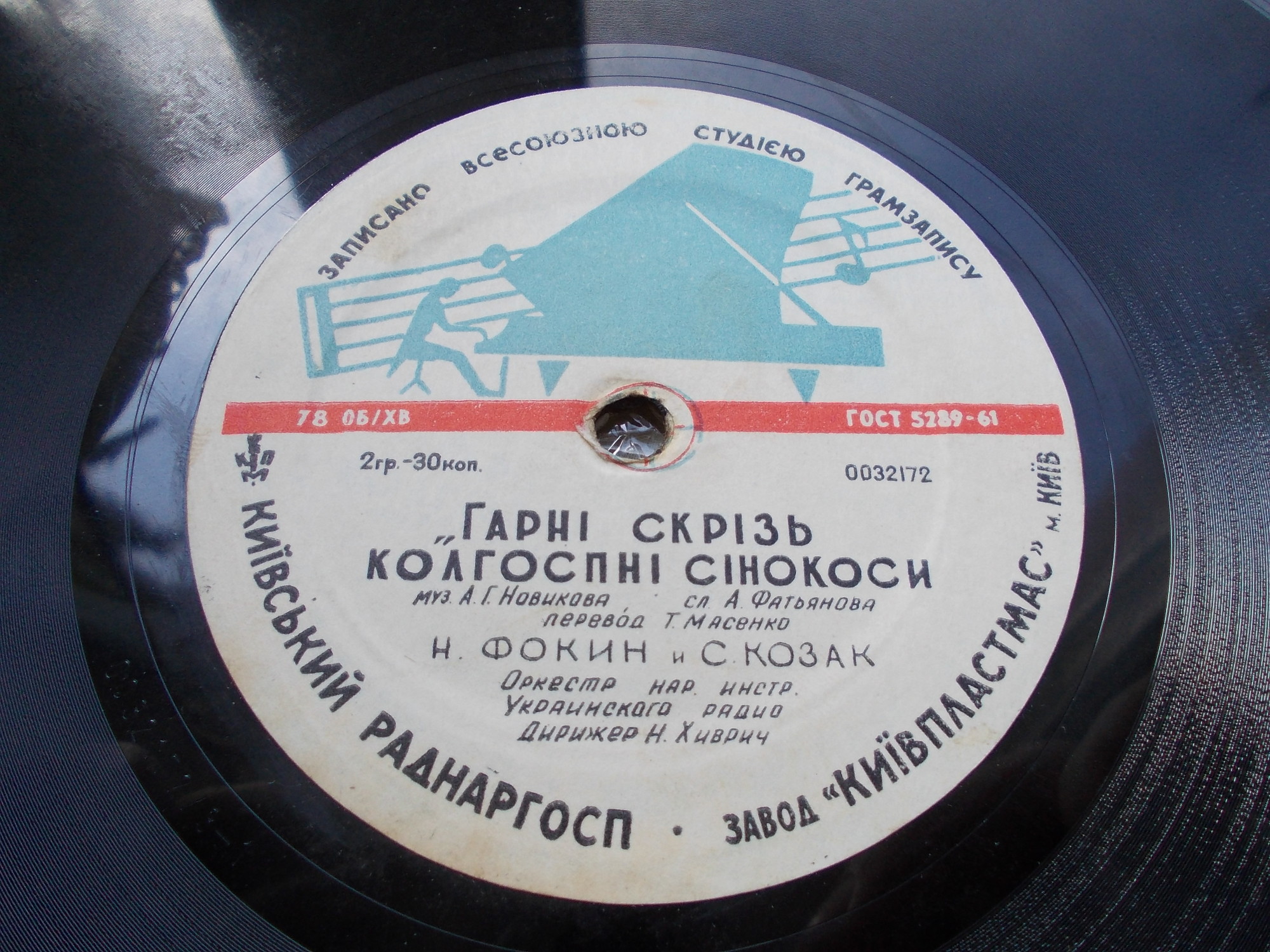 Н.Фокин и С.Козак - Гарнi скрiзь колгоспнi сiнокоси / Як люблю тебе, мiй краю