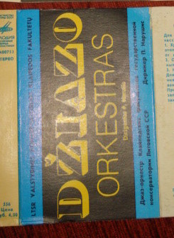 Джаз-оркестр Клайпедских факультетов государственной консерватории Литовской ССР, Дирижер П. Нарушис